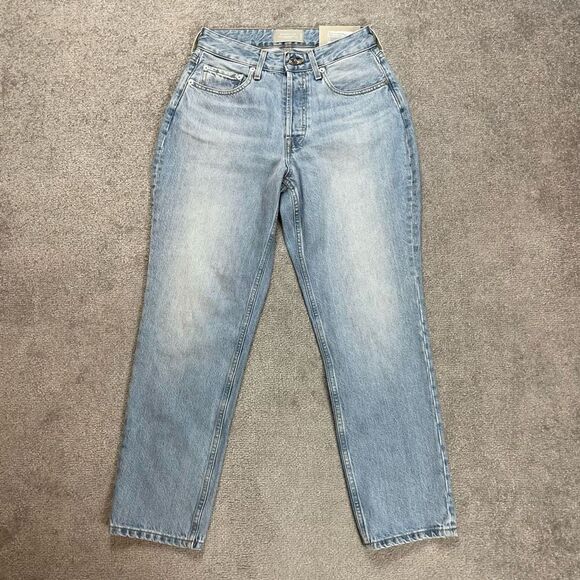 Everlane The Curvy '90s Cheeky Straight Jean 27 Reg Button Fly Organic Cotton - Picture 1 of 7